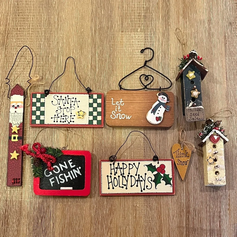 Rustic Christmas Ornaments